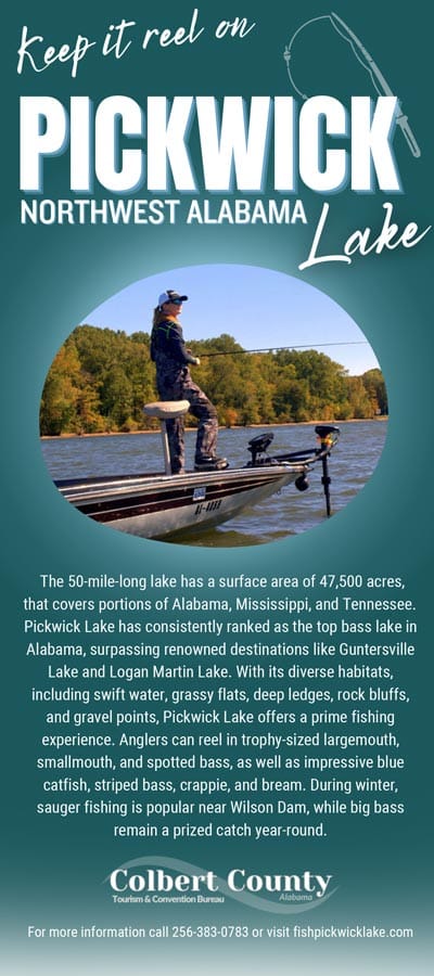 Great Alabama Fishing Pickwick and Wilson Lakes