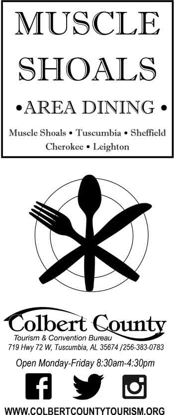 muscle shoals dining guide